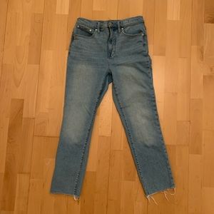 Madewell The Perfect Vintage Jean in Ellicott Wash. Size 28